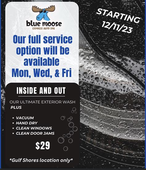 blue moose express auto spa